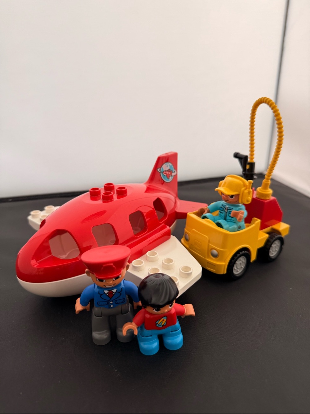 Lego Duplo plane & people lot